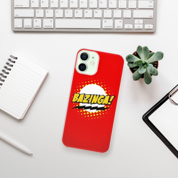 Silikonové pouzdro iSaprio - Apple iPhone 12 - Bazinga 01
