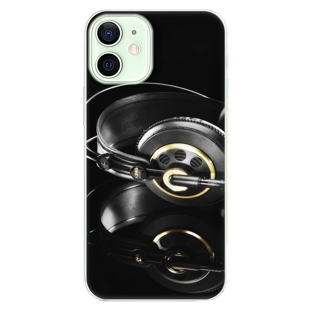 Odolné silikonové pouzdro iSaprio - Headphones 02 - iPhone 12