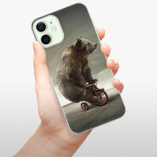 Silikonové pouzdro iSaprio - Apple iPhone 12 - Bear 01