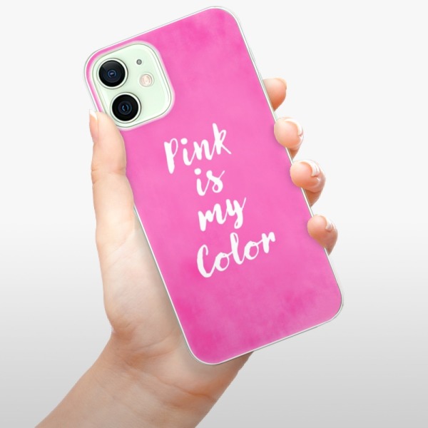 Silikonové pouzdro iSaprio - Apple iPhone 12 - Pink is my color