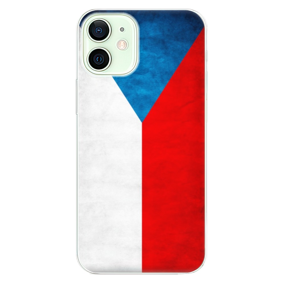 Odolné silikonové pouzdro iSaprio - Czech Flag na mobil Apple iPhone 12 (Odolný silikonový kryt, obal, pouzdro iSaprio - Czech Flag na mobilní telefon Apple iPhone 12)