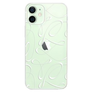 Silikonové pouzdro iSaprio - Apple iPhone 12 - Fancy white