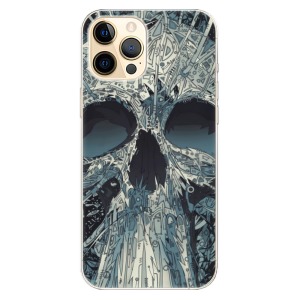 Odolné silikonové pouzdro iSaprio - Abstract Skull na mobil Apple iPhone 12 Pro