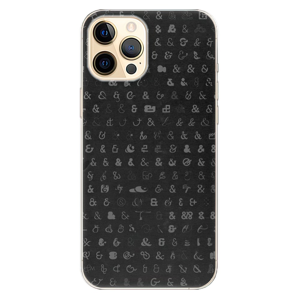Odolné silikonové pouzdro iSaprio - Ampersand 01 - iPhone 12 Pro
