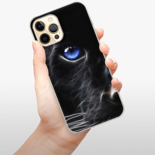 Silikonové pouzdro iSaprio - Apple iPhone 12 Pro - Black Puma