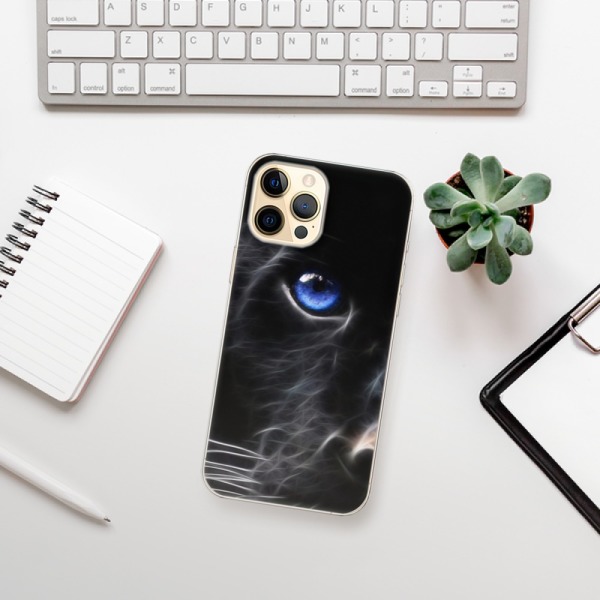 Silikonové pouzdro iSaprio - Apple iPhone 12 Pro - Black Puma