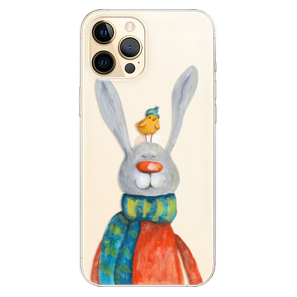 Odolné silikonové pouzdro iSaprio - Rabbit And Bird - iPhone 12 Pro