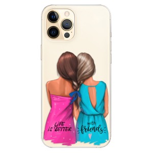 Odolné silikonové pouzdro iSaprio - Best Friends na mobil Apple iPhone 12 Pro