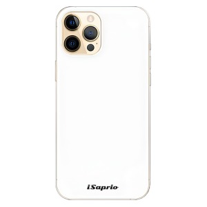Odolné silikonové pouzdro iSaprio - 4Pure - bílé na mobil Apple iPhone 12 Pro