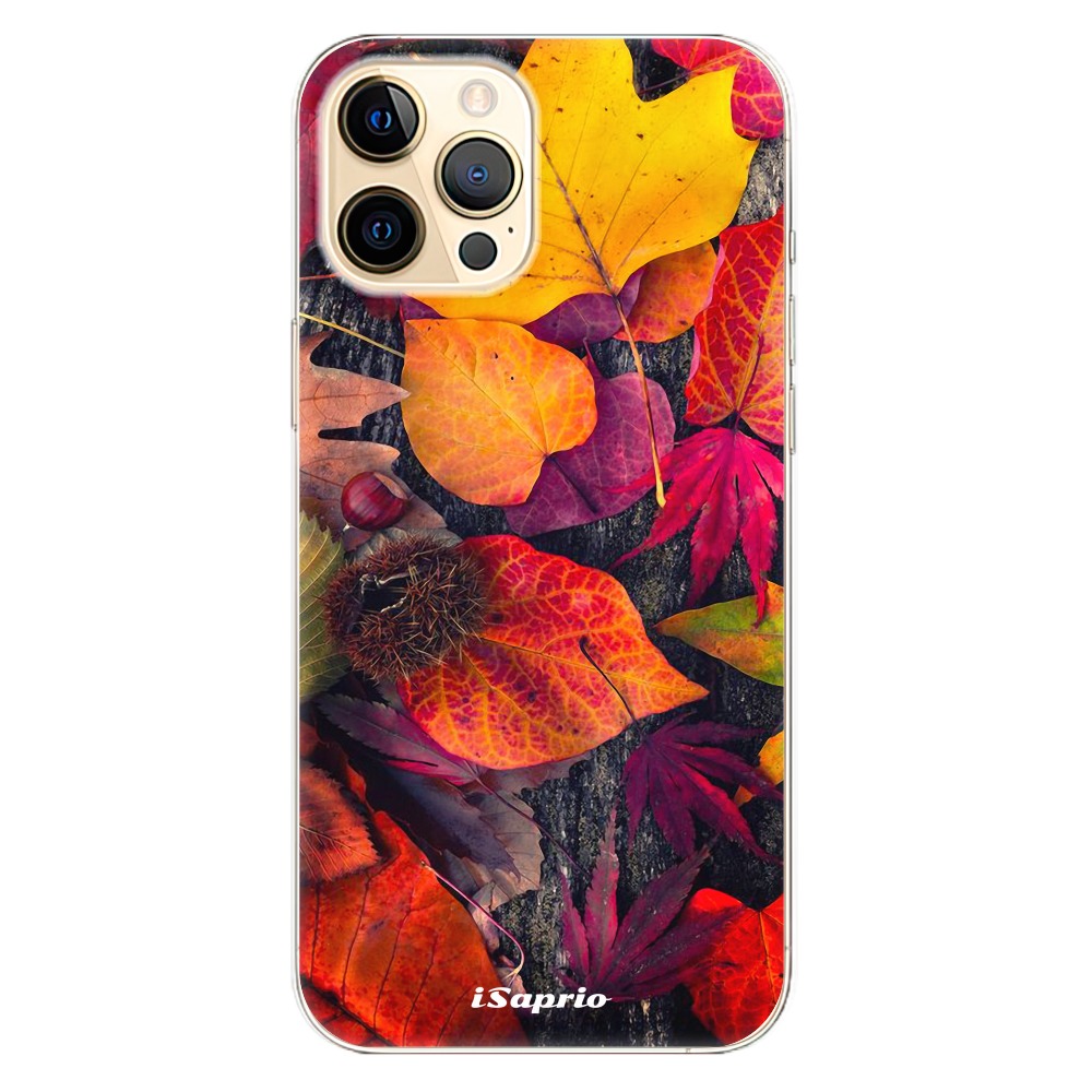 Odolné silikonové pouzdro iSaprio - Autumn Leaves 03 - iPhone 12 Pro Max