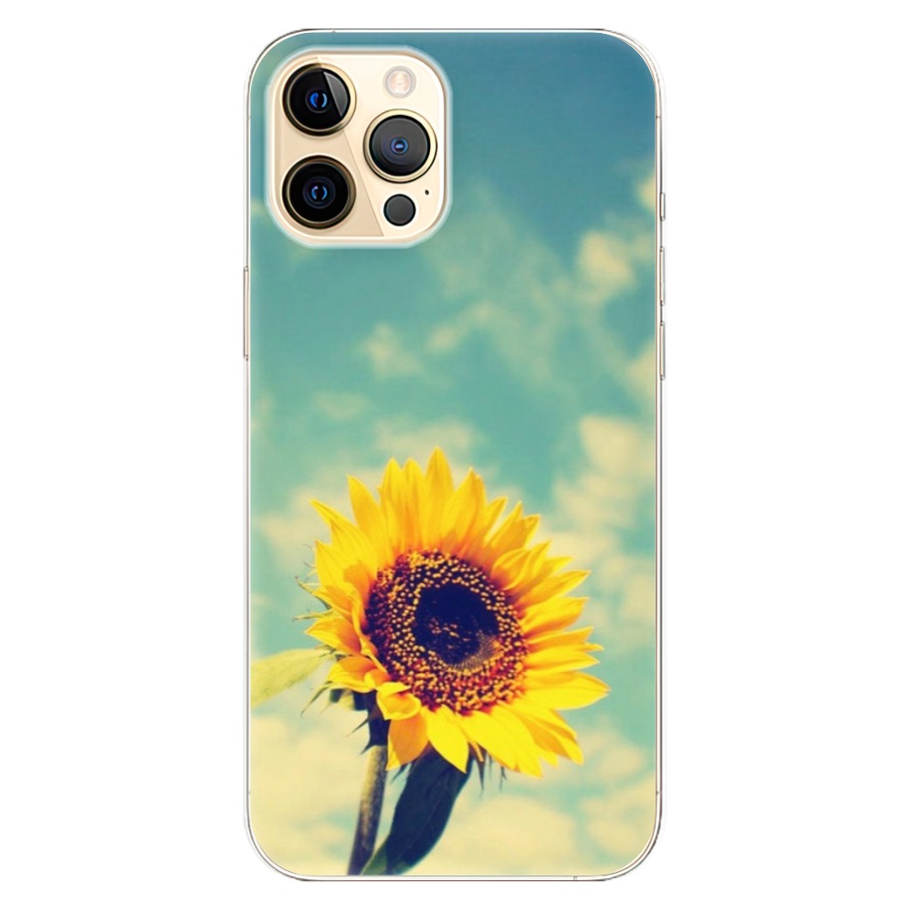 Odolné silikonové pouzdro iSaprio - Sunflower 01 - iPhone 12 Pro Max