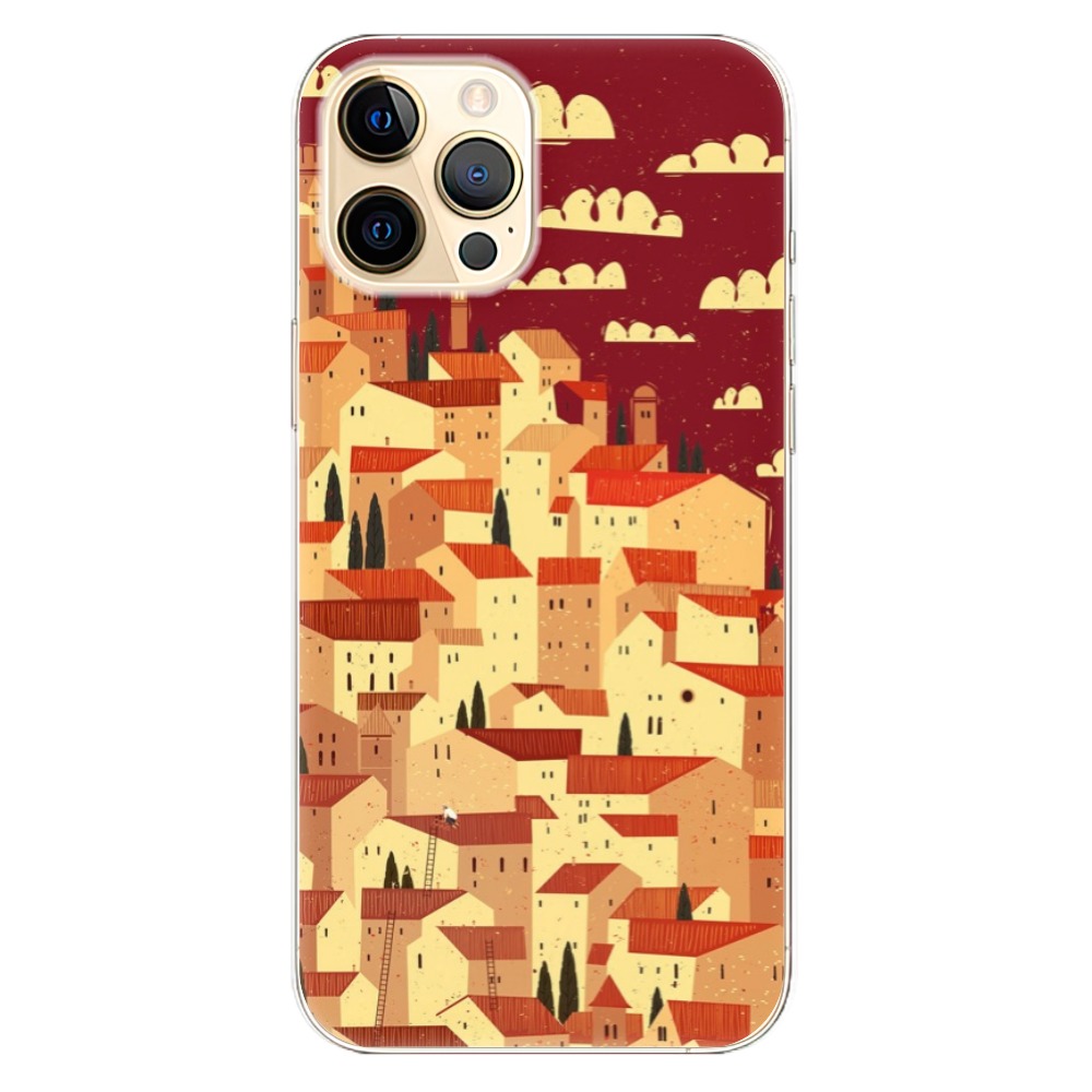 Odolné silikonové pouzdro iSaprio - Mountain City - iPhone 12 Pro Max