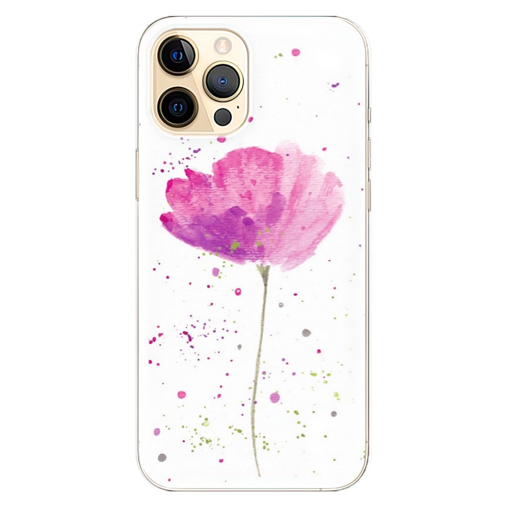 Odolné silikonové pouzdro iSaprio - Poppies - iPhone 12 Pro Max