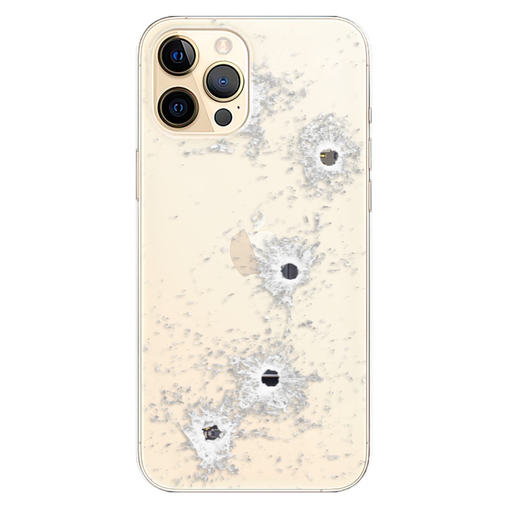 Odolné silikonové pouzdro iSaprio - Gunshots - iPhone 12 Pro Max
