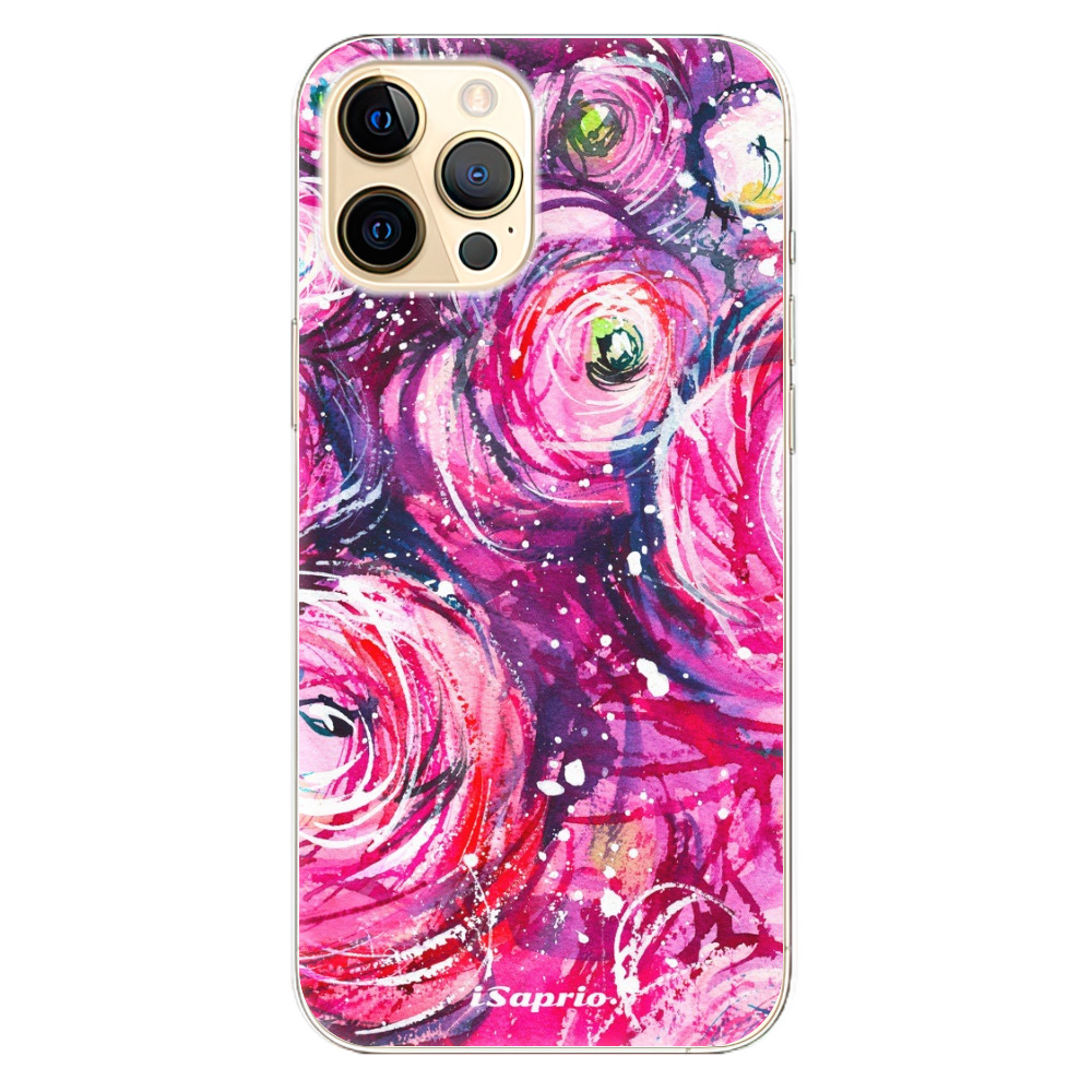 Odolné silikonové pouzdro iSaprio - Pink Bouquet - iPhone 12 Pro Max
