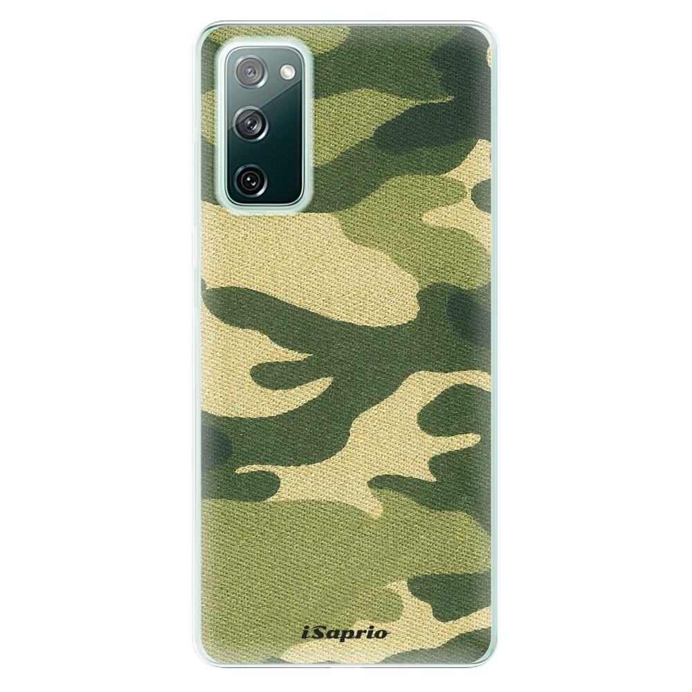 Odolné silikonové pouzdro iSaprio - Green Camuflage 01 - Samsung Galaxy S20 FE