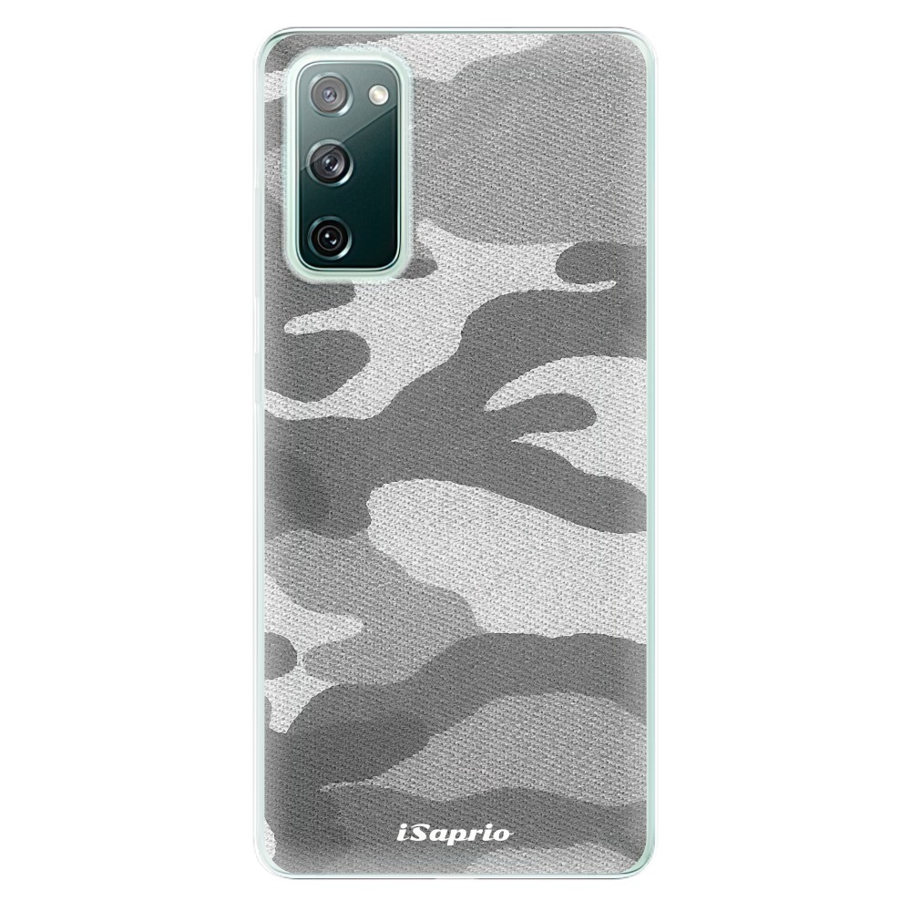 Odolné silikonové pouzdro iSaprio - Gray Camuflage 02 - Samsung Galaxy S20 FE