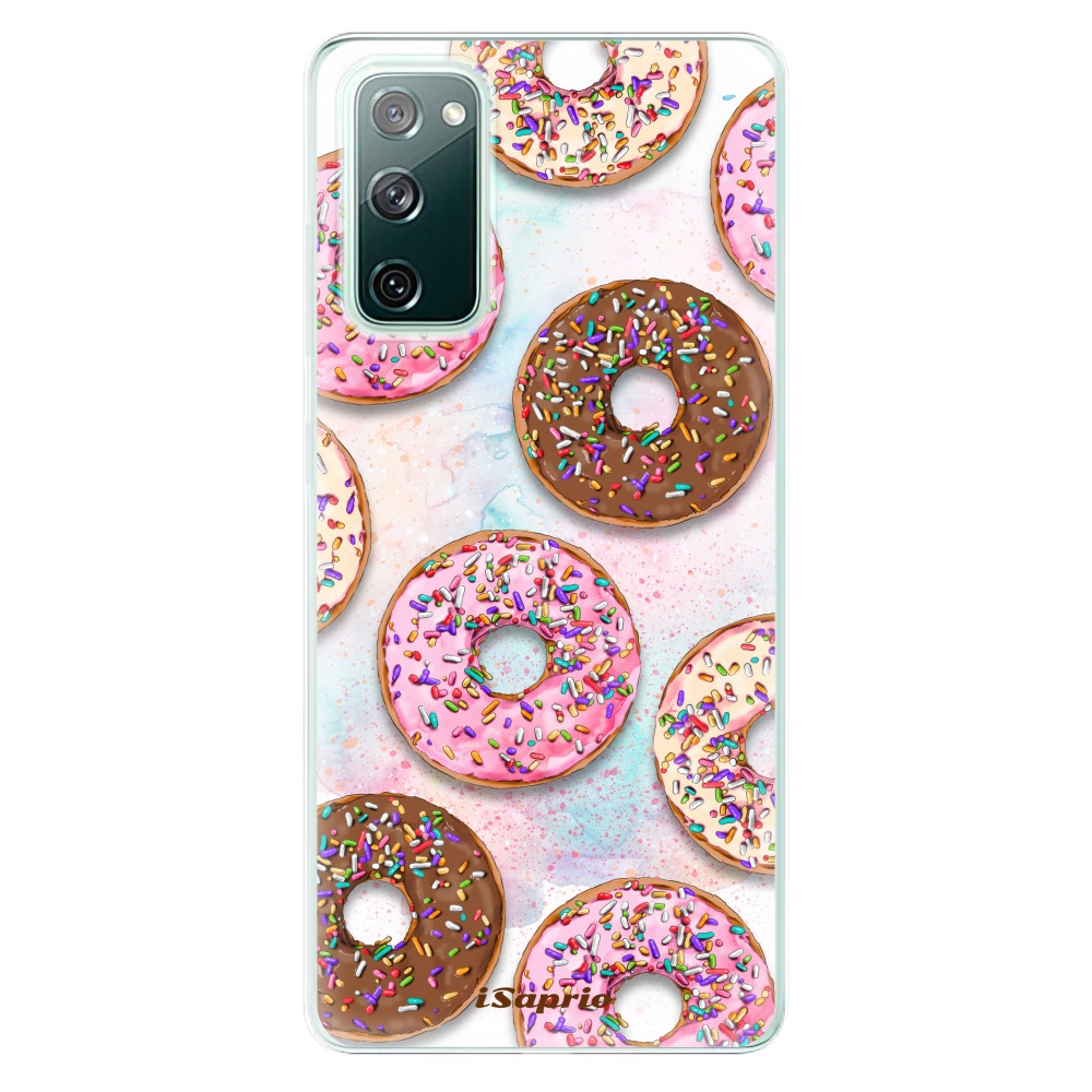 Odolné silikonové pouzdro iSaprio - Donuts 11 - Samsung Galaxy S20 FE
