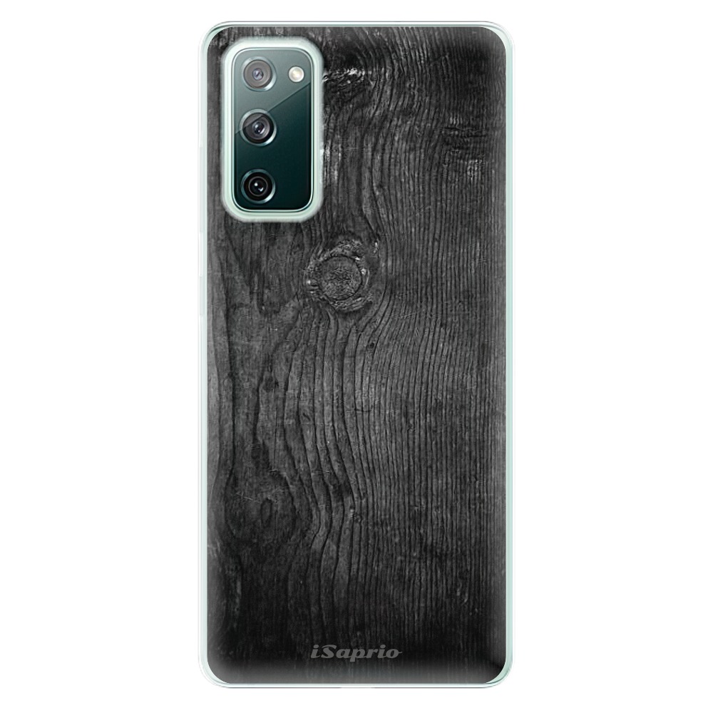 Odolné silikonové pouzdro iSaprio - Black Wood 13 - Samsung Galaxy S20 FE