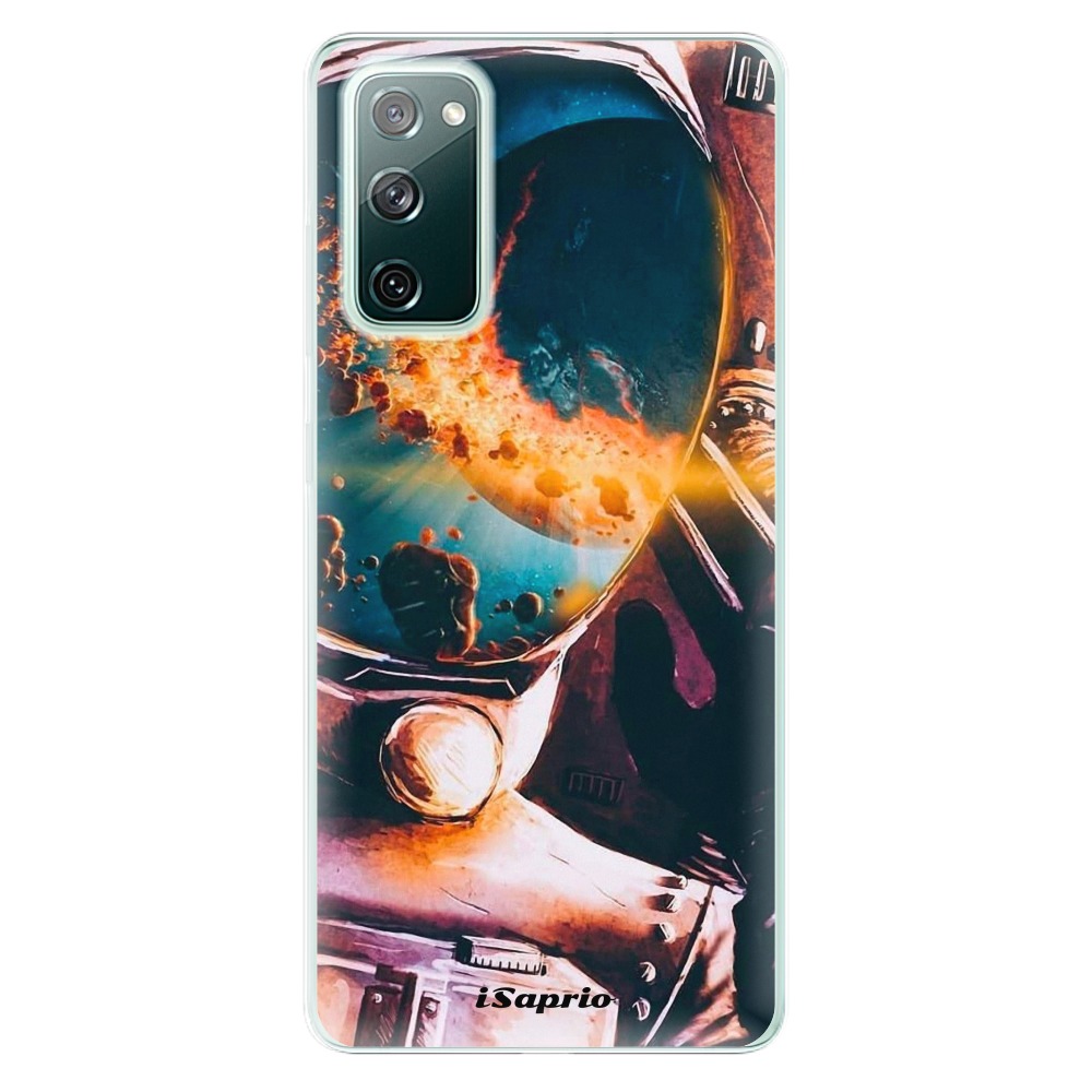 Odolné silikonové pouzdro iSaprio - Astronaut 01 - Samsung Galaxy S20 FE