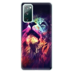 Silikonové pouzdro iSaprio - Samsung Galaxy S20 FE / Samsung Galaxy S20 FE 5G - Lion in Colors