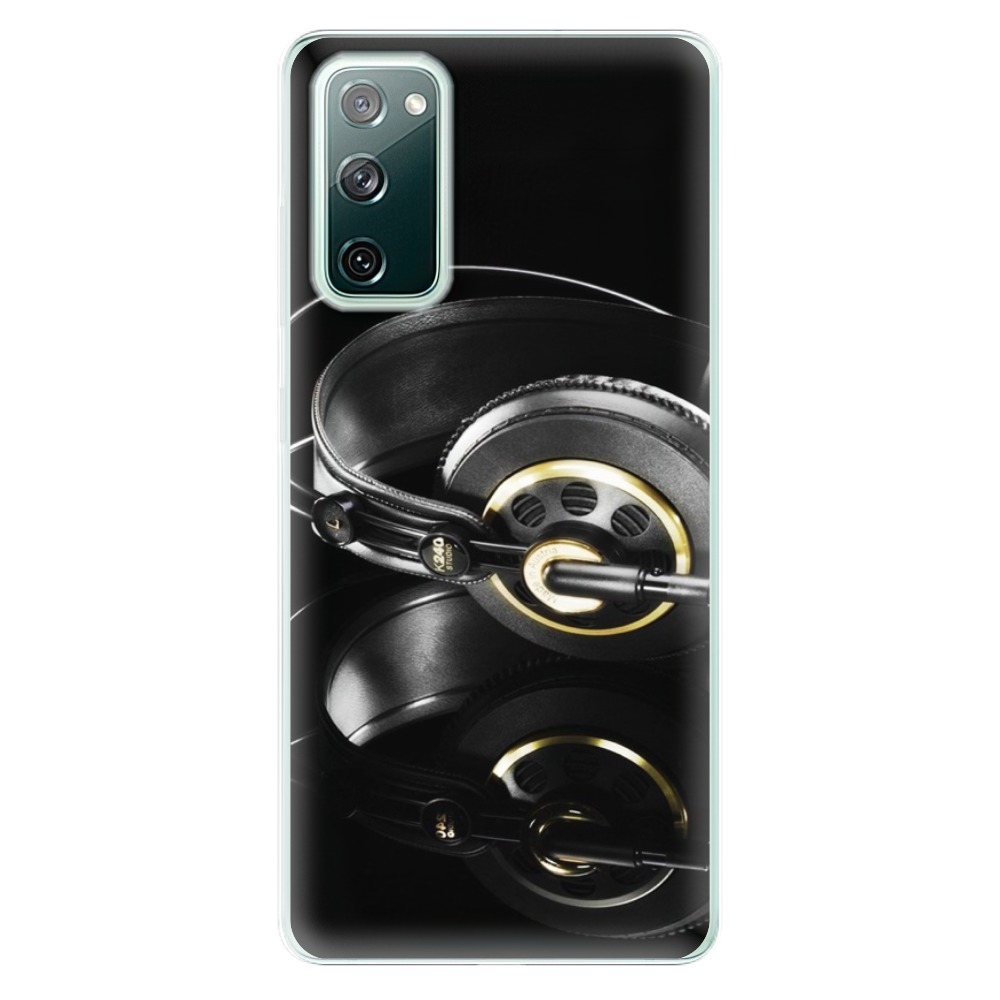 Odolné silikonové pouzdro iSaprio - Headphones 02 - Samsung Galaxy S20 FE