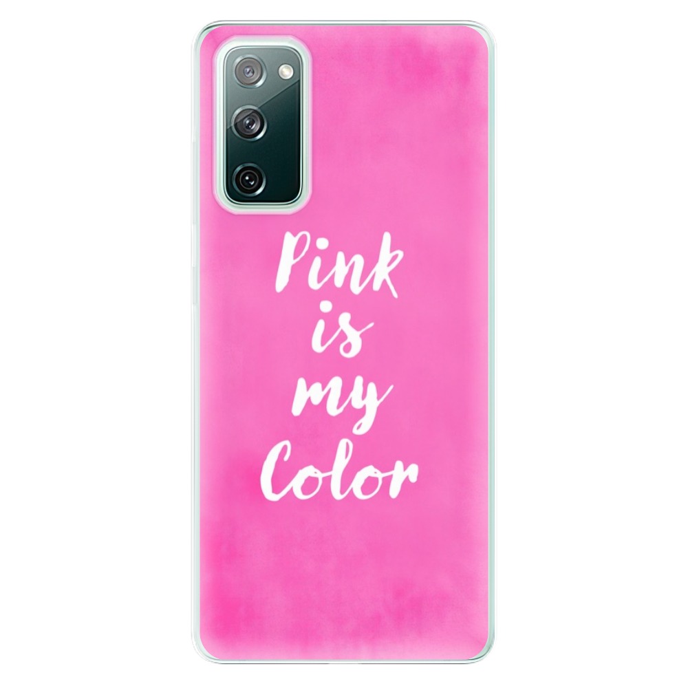 Odolné silikonové pouzdro iSaprio - Pink is my color - Samsung Galaxy S20 FE