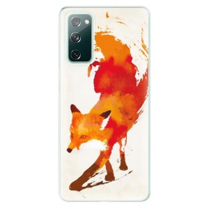 Silikonové pouzdro iSaprio - Samsung Galaxy S20 FE / Samsung Galaxy S20 FE 5G - Fast Fox