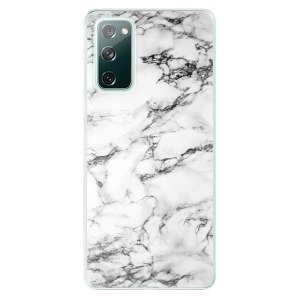 Silikonové pouzdro iSaprio - Samsung Galaxy S20 FE / Samsung Galaxy S20 FE 5G - White Marble 01