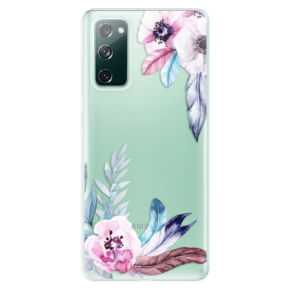 Odolné silikonové pouzdro iSaprio - Flower Pattern 04 - Samsung Galaxy S20 FE