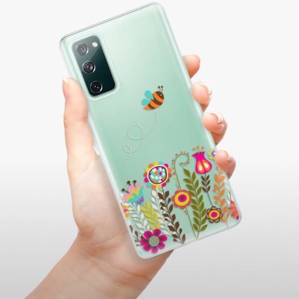 Silikonové pouzdro iSaprio - Samsung Galaxy S20 FE / Samsung Galaxy S20 FE 5G - Bee 01