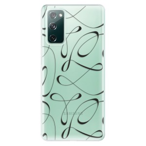 Silikonové pouzdro iSaprio - Samsung Galaxy S20 FE / Samsung Galaxy S20 FE 5G - Fancy black