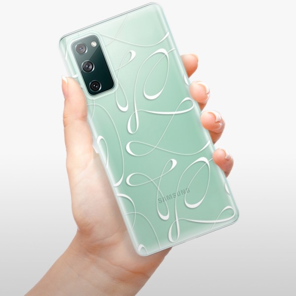 Silikonové pouzdro iSaprio - Samsung Galaxy S20 FE / Samsung Galaxy S20 FE 5G - Fancy white