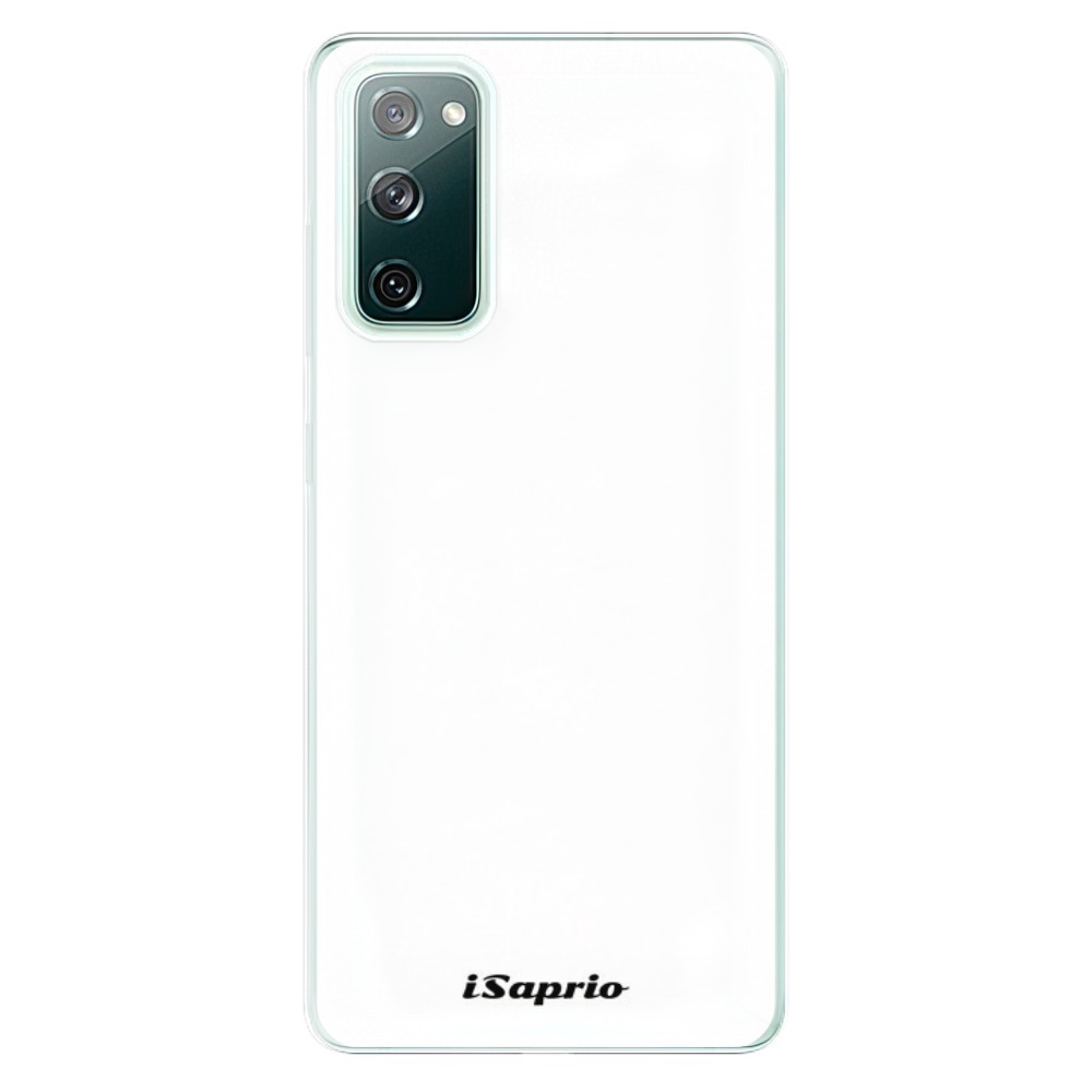 Odolné silikonové pouzdro iSaprio - 4Pure - bílý - Samsung Galaxy S20 FE