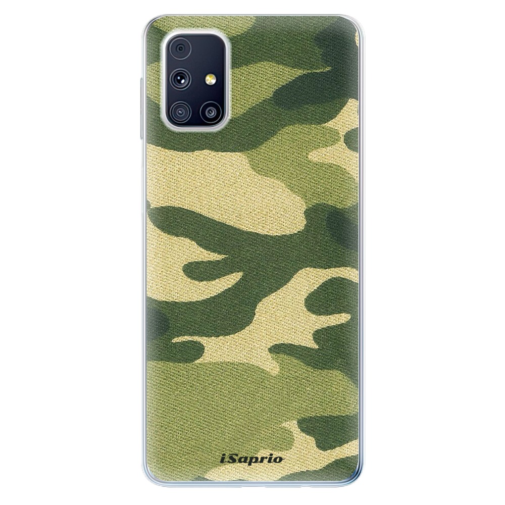 Odolné silikonové pouzdro iSaprio - Green Camuflage 01 - Samsung Galaxy M31s