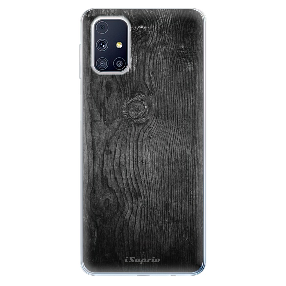 Odolné silikonové pouzdro iSaprio - Black Wood 13 - Samsung Galaxy M31s