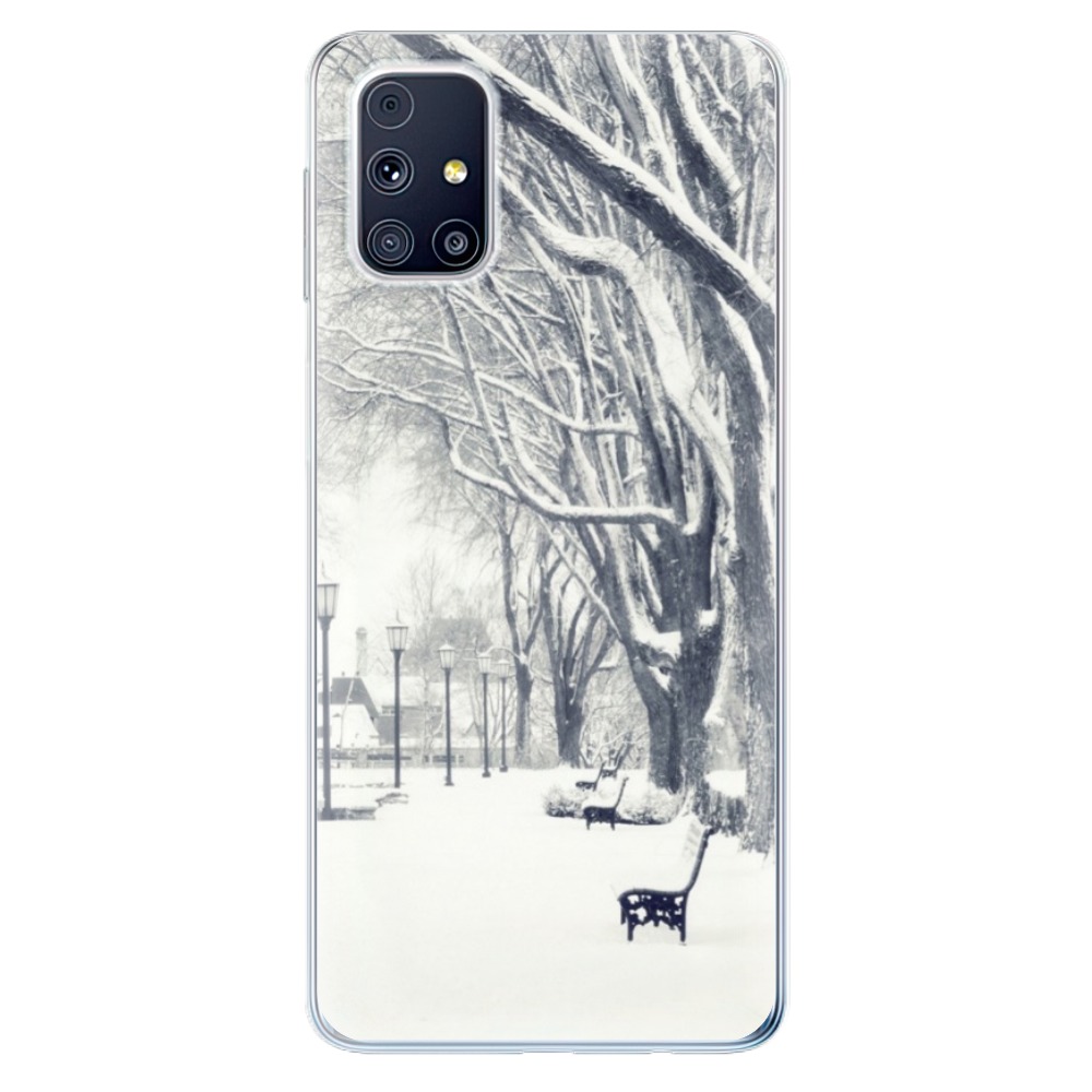 Odolné silikonové pouzdro iSaprio - Snow Park - Samsung Galaxy M31s