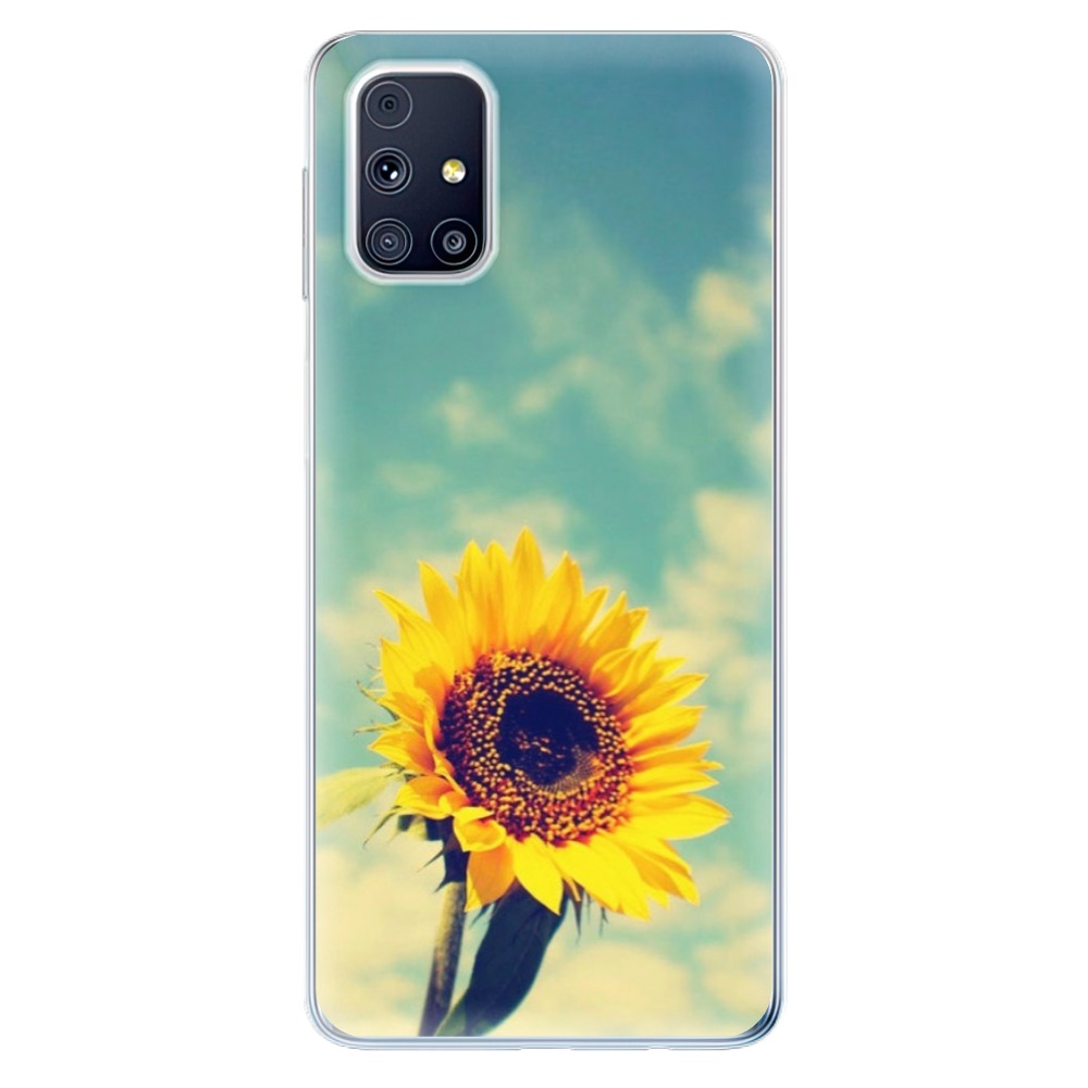 Odolné silikonové pouzdro iSaprio - Sunflower 01 - Samsung Galaxy M31s