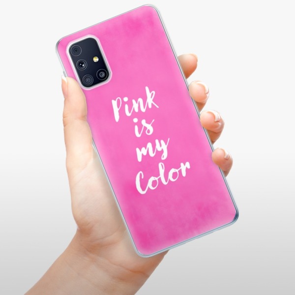 Silikonové pouzdro iSaprio - Samsung Galaxy M31s - Pink is my color