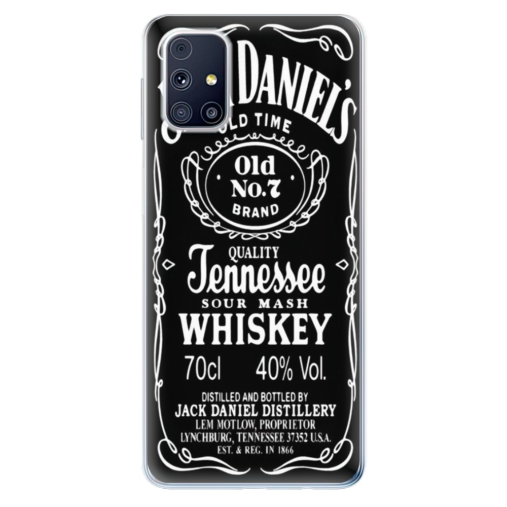 Odolné silikonové pouzdro iSaprio - Jack Daniels - Samsung Galaxy M31s