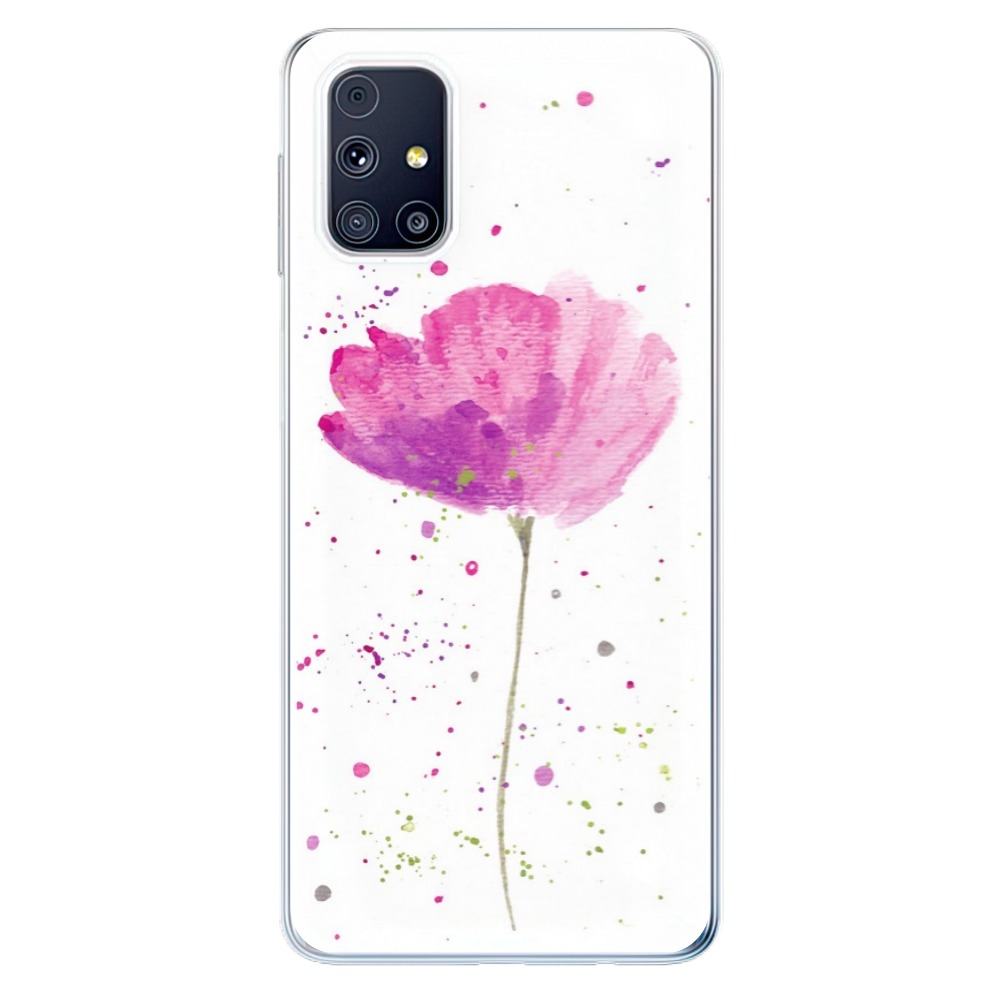 Odolné silikonové pouzdro iSaprio - Poppies na mobil Samsung Galaxy M31s (Odolný silikonový kryt, obal, pouzdro iSaprio - Poppies na mobilní telefon Samsung Galaxy M31s)