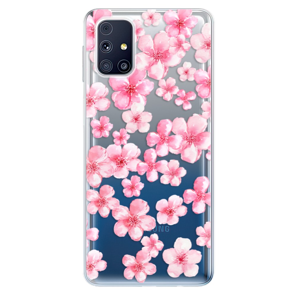 Odolné silikonové pouzdro iSaprio - Flower Pattern 05 na mobil Samsung Galaxy M31s (Odolný silikonový kryt, obal, pouzdro iSaprio - Flower Pattern 05 na mobilní telefon Samsung Galaxy M31s)