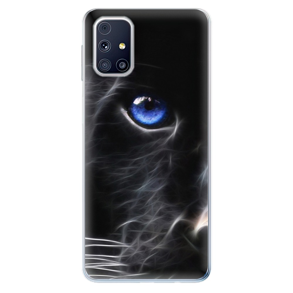 Odolné silikonové pouzdro iSaprio - Black Puma - Samsung Galaxy M31s
