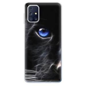 Odolné silikonové pouzdro iSaprio - Black Puma na mobil Samsung Galaxy M31s