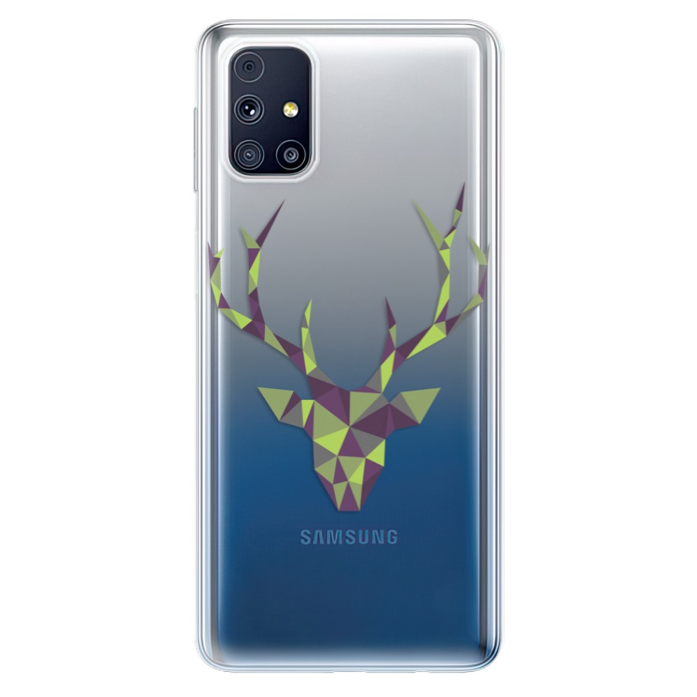 Odolné silikonové pouzdro iSaprio - Deer Green - Samsung Galaxy M31s
