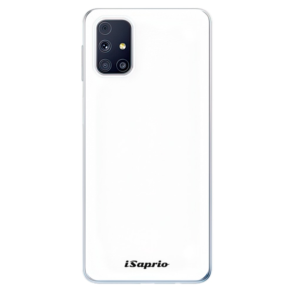 Odolné silikonové pouzdro iSaprio - 4Pure - bílé na mobil Samsung Galaxy M31s (Odolný silikonový kryt, obal, pouzdro iSaprio - 4Pure - bílé na mobilní telefon Samsung Galaxy M31s)