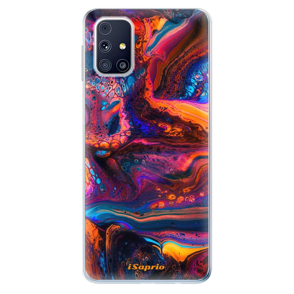 Odolné silikonové pouzdro iSaprio - Abstract Paint 02 - Samsung Galaxy M31s