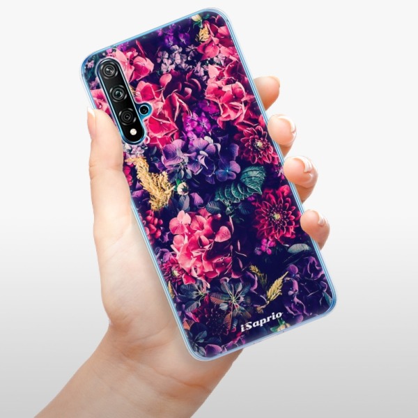 Silikonové pouzdro iSaprio - Huawei Nova 5T / Honor 20 - Flowers 10