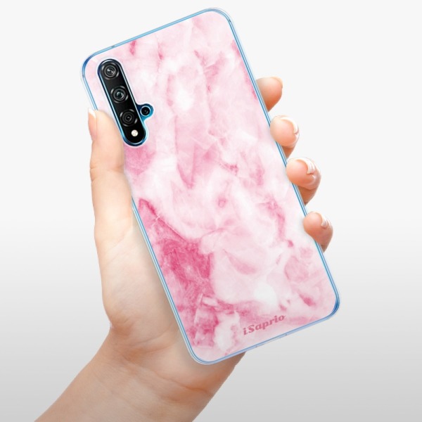 Silikonové pouzdro iSaprio - Huawei Nova 5T / Honor 20 - RoseMarble 16