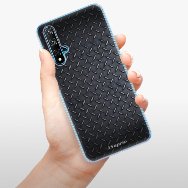 Silikonové pouzdro iSaprio - Huawei Nova 5T / Honor 20 - Metal 01